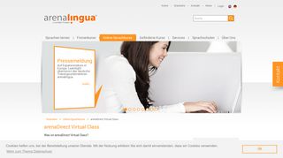 
                            7. arenaDirect Virtual Class - Sprachkurs per HD ... - Arenalingua