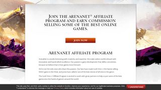 
                            11. ArenaNet Affiliate Program - GuildWars2.com