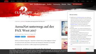 
                            2. ArenaNet unterwegs auf der PAX West 2017 | GuildWars2.com