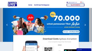 
                            4. ArenaTiket - Download Gratis Aplikasi