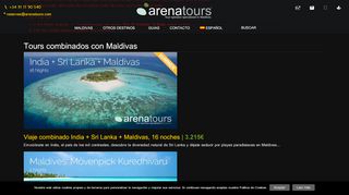 
                            9. Arenatours.com: Viajes A Maldivas Todo Incluido