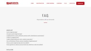 
                            9. Argenta App | F.A.Q. - Gruppo Argenta