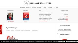 
                            11. Argetra Ratingen - Verbraucherschutz.de