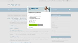 
                            9. Argeweb Cloud VPS - Veelgestelde vragen Argeweb