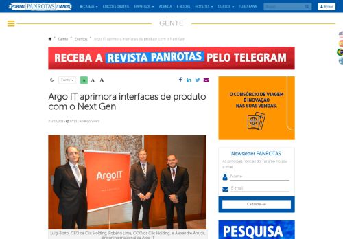 
                            6. Argo IT aprimora interfaces de produto com o Next Gen | Eventos ...