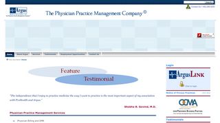 
                            7. Argus-The Physician Practice Management Company > Home