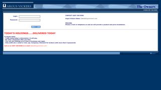 
                            8. Argus-Vickers: Login