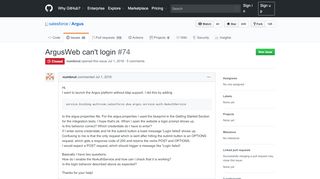 
                            12. ArgusWeb can't login · Issue #74 · salesforce/Argus · GitHub