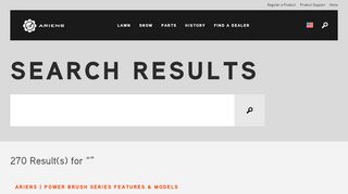 
                            5. Ariens | Site Search