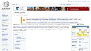 
                            11. ARIS Express - Wikipedia