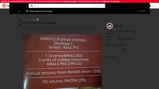 
                            9. Aristo Coffee iPartner Strategy : malaysia - Reddit
