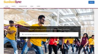 
                            2. Arizona State University | SunDevilSync - OrgSync