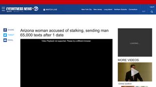 
                            12. Arizona woman accused of stalking, sending man 65,000 texts after ...