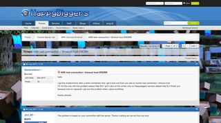 
                            10. ARK lost connection / timeout host ERORR - HappyDiggers