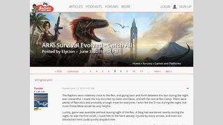 
                            12. ARK: Survival Evolved - Catch All | Gamers With Jobs