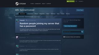 
                            1. ARK: Survival Evolved General Discussions - Steam Community