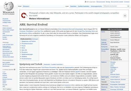 
                            12. ARK: Survival Evolved – Wikipedia