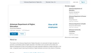 
                            12. Arkansas Department of Higher Education | LinkedIn