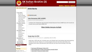 
                            11. Arkib Berita - SK Sultan Ibrahim (3) - Google Sites