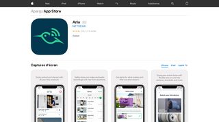 
                            5. Arlo dans l'App Store - iTunes - Apple