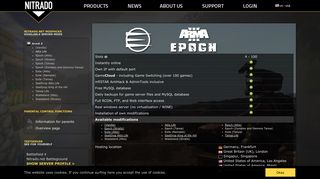 
                            8. ArmA 3: Epoch Mod rent game server | nitrado.net