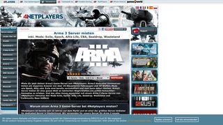 
                            6. Arma 3 Server mieten (inkl. Altis, Epoch, Exile) - 4Netplayers - 4Players