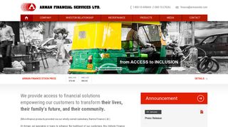 
                            1. Arman Financial Services Ltd.