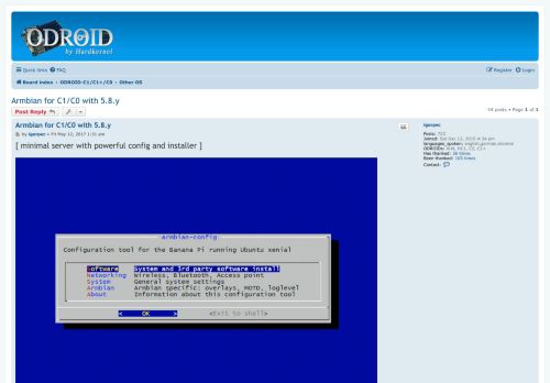 
                            10. Armbian for C1/C0 with 3.10.y and 4.18.y - ODROID