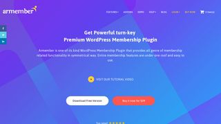 
                            13. ARMember: WordPress Membership Plugin For Your Website