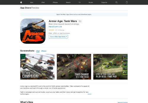 
                            5. Armor Age: Tank Wars on the App Store - iTunes - Apple