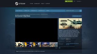 
                            5. Armored Warfare on Steam