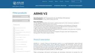 
                            8. ARMS V2 | Sheorey Digital Systems | Products | airlinesoftware.net