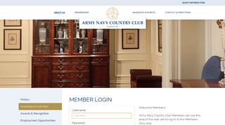 
                            11. Army Navy Country Club Member Login