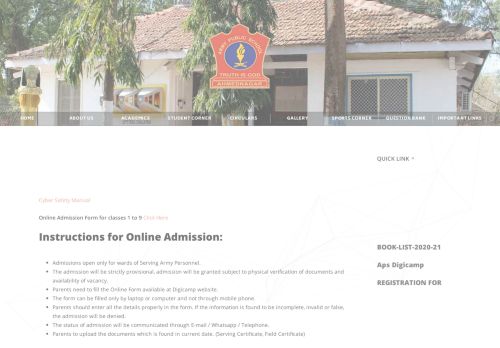 
                            10. Army Public School Ahmednagar – Truth is god