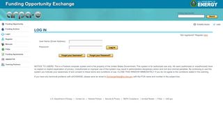 
                            8. ARPA-E: Login - ARPA-E eXCHANGE - Department of Energy