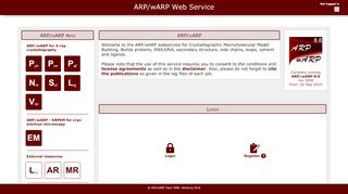 
                            10. ARP/wARP Webservice