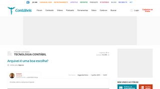 
                            3. Arquivei é uma boa escolha? - Portal Contábeis