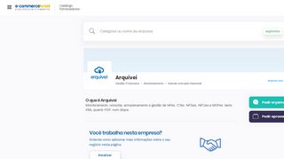 
                            6. Arquivei - Gestão Financeira - E-Commerce Brasil