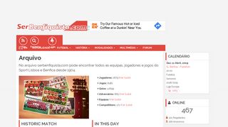 
                            7. Arquivo | Serbenfiquista.com - Adeptos do Sport Lisboa e Benfica