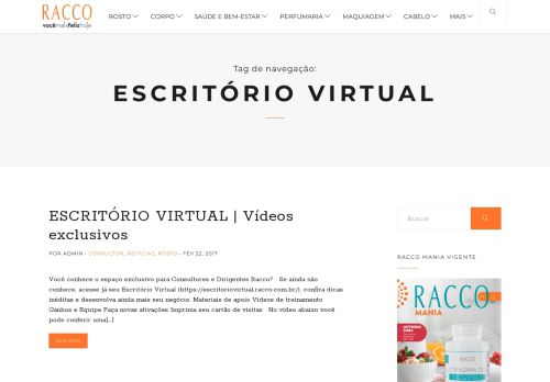 
                            9. Arquivos escritório virtual - Blog do Consultor - Blog Consultora Racco