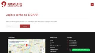 
                            12. Arquivos Login e senha no SIGARP | I9 Treinamentos - Cursos de ...