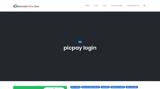 
                            9. Arquivos picpay login - MotoristaOnline.com Uber 99Pop e Cabify ...