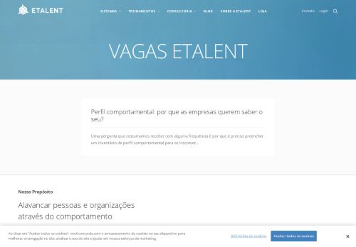
                            9. Arquivos VAGAS ETALENT - ETALENT