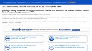 
                            7. ARR - Chestionare Atestate Profesionale online | chestionare-az.ro