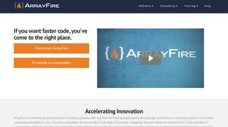 
                            1. ArrayFire | Faster Code