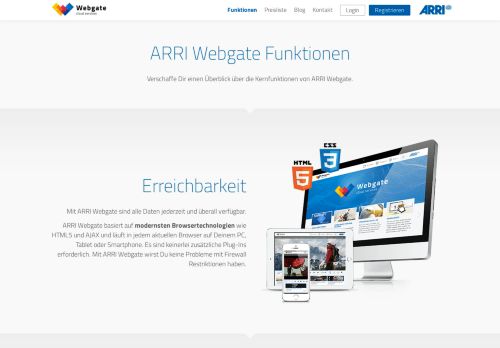 
                            3. ARRI Webgate Cloud Services