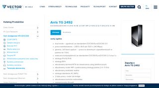
                            10. Arris TG 2492 - Vector Solutions