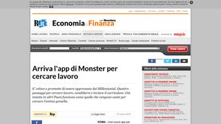 
                            7. Arriva l'app di Monster per cercare lavoro - Repubblica.it