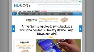 
                            6. Arriva Samsung Cloud: sync, backup e ripristino dei dati su Galaxy ...