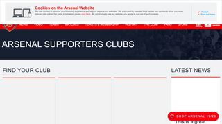 
                            10. Arsenal Supporters Clubs | Arsenal.com